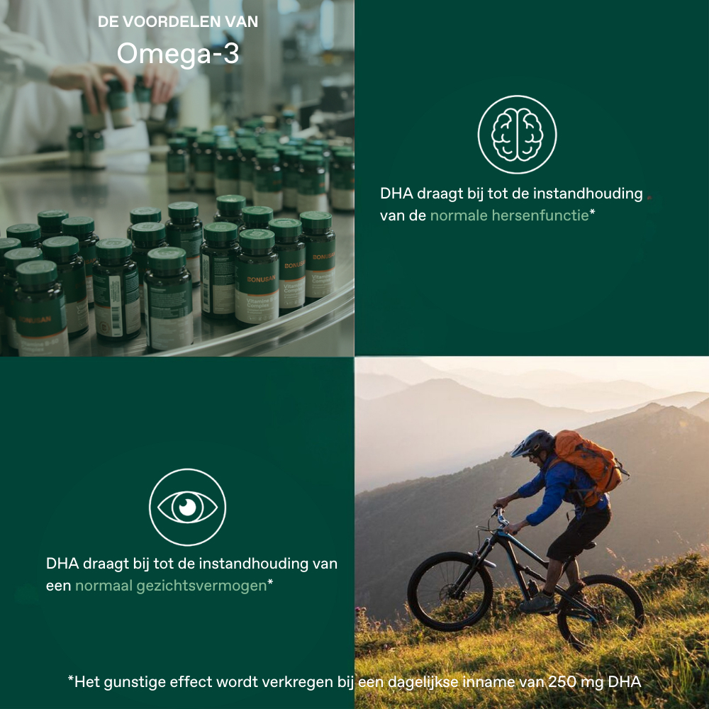 Bonusan Omega-3 180 Softgels