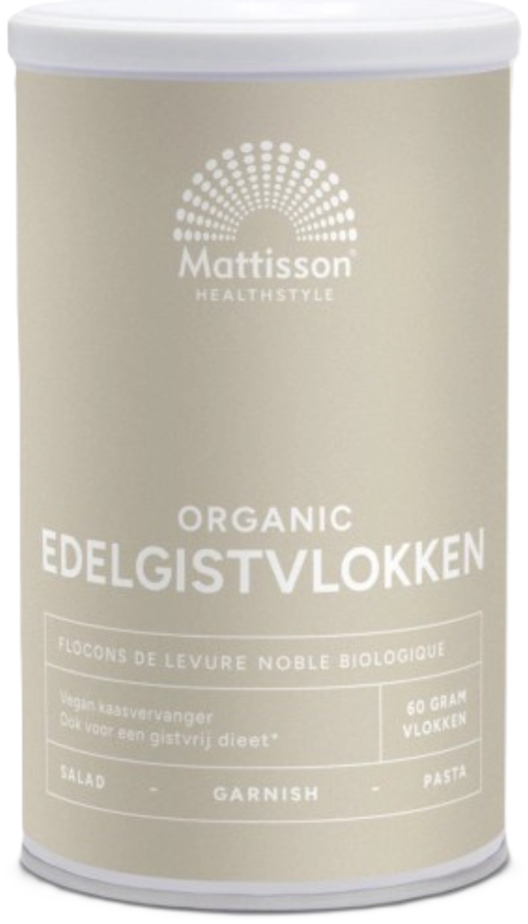 Mattisson Edelgistvlokken Bio 60 Gram