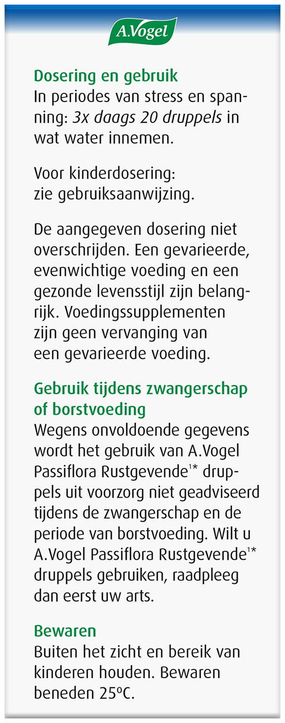 A.Vogel Passiflora Rustgevende druppels 100ml