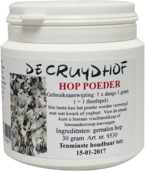 De Cruydhof Hoppoeder Overgang 30g