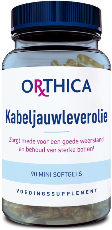 Kabeljauwleverolie 90 softgels