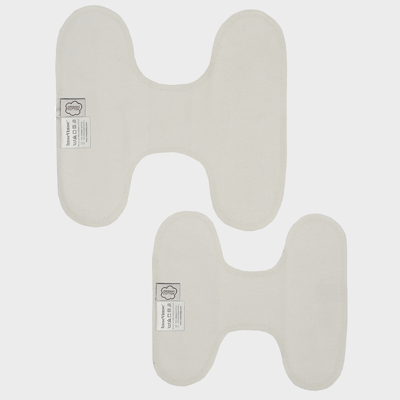 Inlegkruisjes Wasbaar Zonder Sluiting Naturel 3 Stuks