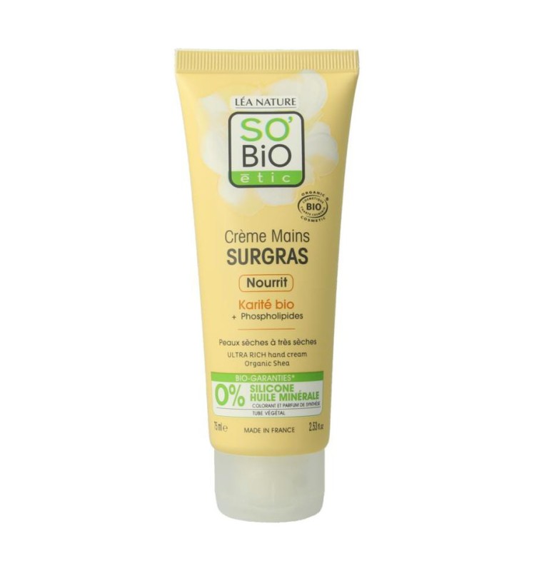 So Bio Etic Handcream Shea Butter 75 ML