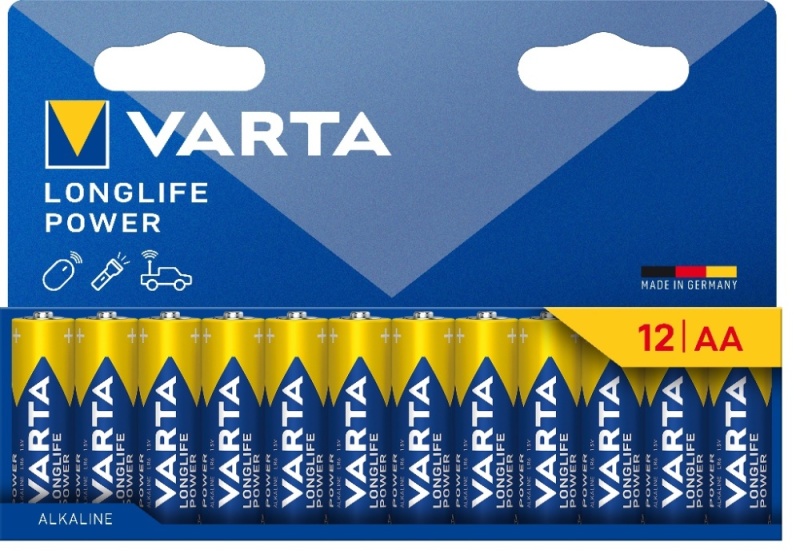 Longlife Power Alkaline Aa Lr6 12 St 12st