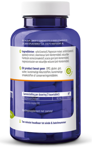 Vitakruid Magnesium Junior 90 kauwtabletten
