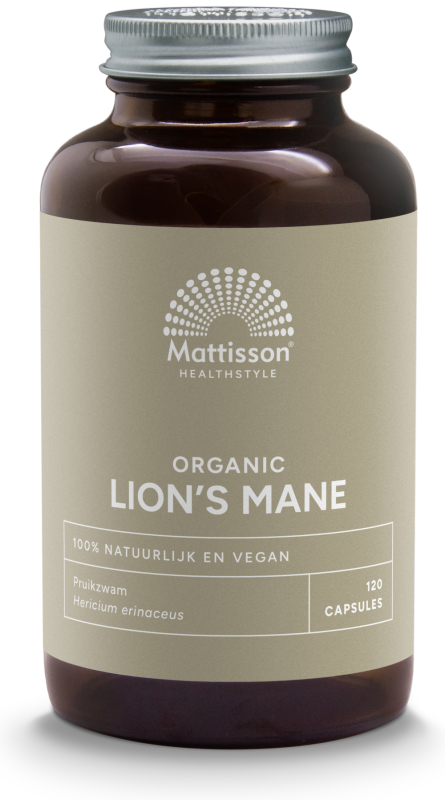 Mattisson HealthStyle Lion's Mane 500mg 120cp