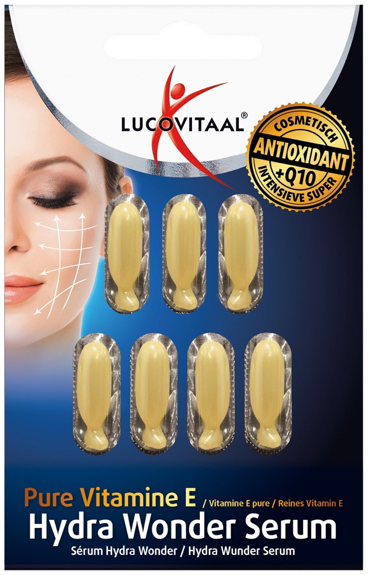 Lucovitaal Vitamine E Hydra Wonder Serum 7 Capsules