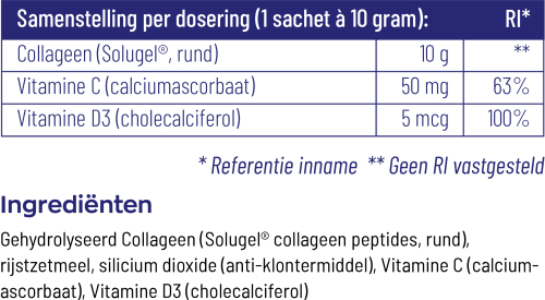 Vitakruid Collageen Solugel Sachets 25 Sachets