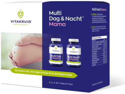 Vitakruid Multi Dag & Nacht Mama 2x90 Tabletten