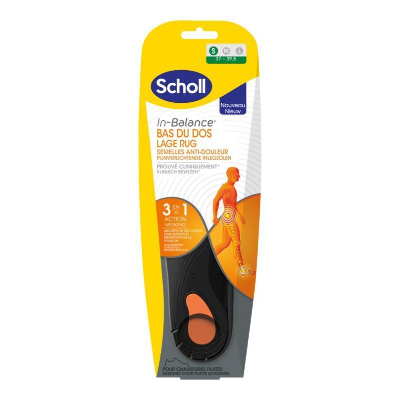 Scholl In Balance Inlegzolen Lage Rug Small 1 paar