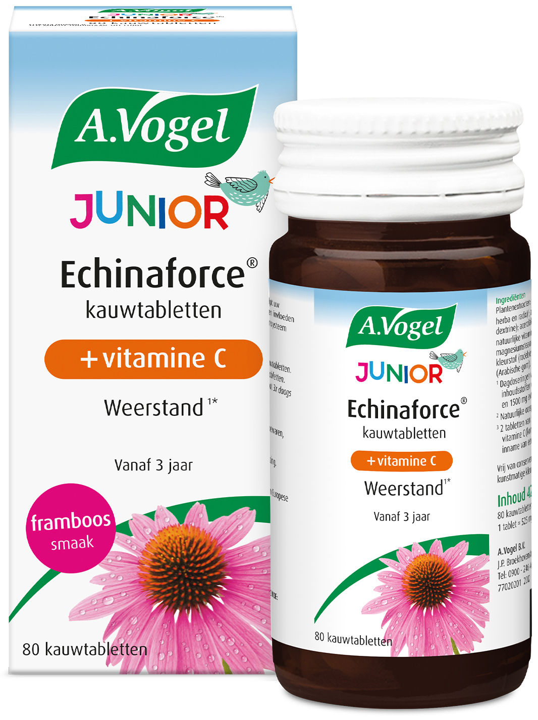 A.Vogel Junior + Vitamine C kauwtablet 80 Tabletten