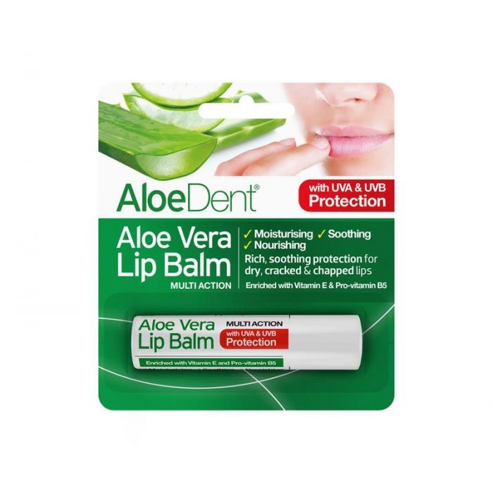 Aloe vera lippenbalsem stick 4g
