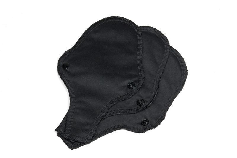 Maandverband Wasbaar Zwart String 3 Stuks