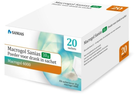 Macrogol Poeder 10gr 20 Stuks