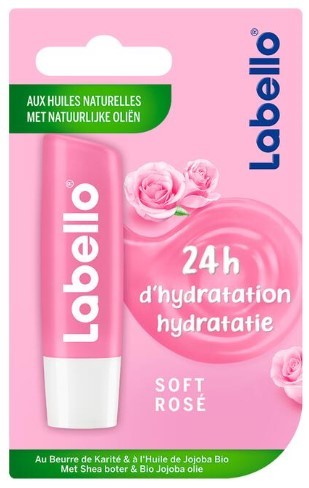 Lippenbalsem Blister Soft Rose 1 Stuk