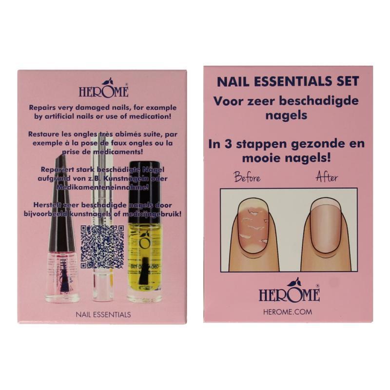Herôme Essentials set voor kunstnagels of medicijngebruik 1set
