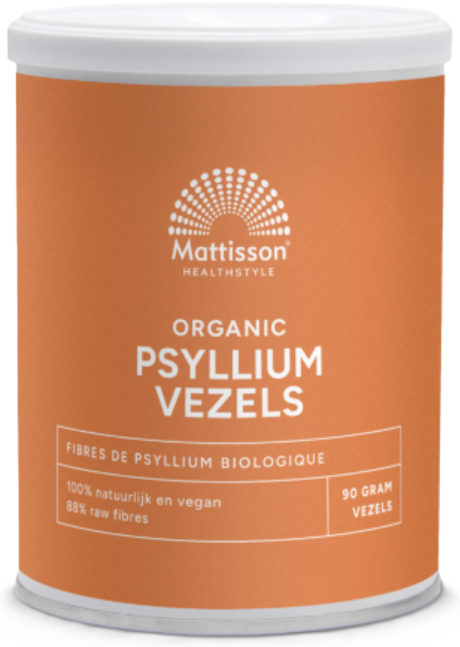 Mattisson Biologische Psyllium Vezels 90 Gram