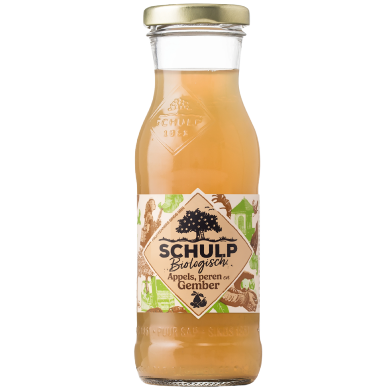 Appel, Peer & Gembersap Biologisch 200 ml