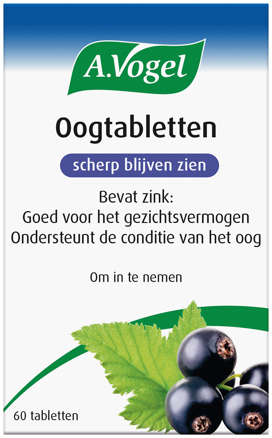 A.Vogel Oogtabletten 60 Stuks