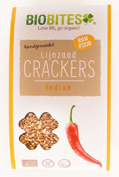 Lijnzaad Crackers Raw Indian 2st