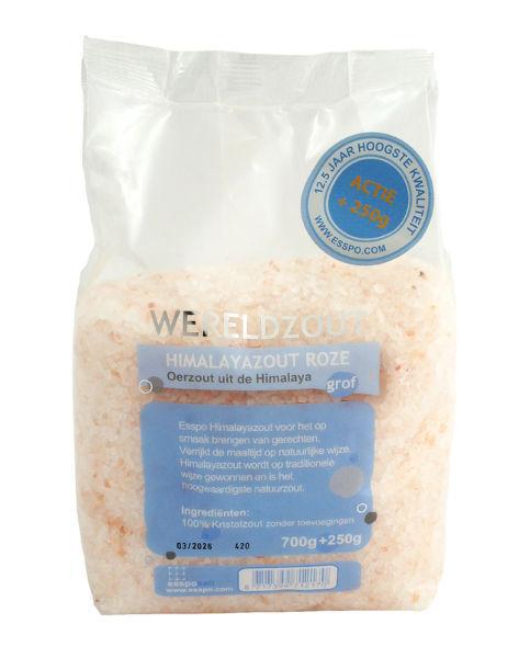 Wereldzout Himalayazout Roze Grof 950 Gram