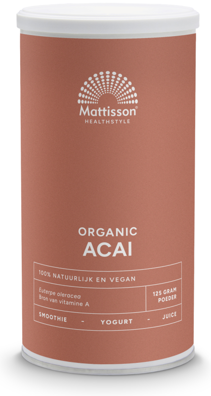 Mattisson Absolute Acai Poeder Biologisch 125g