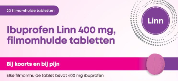 Linn Ibuprofen 400 Mg 20 tabletten