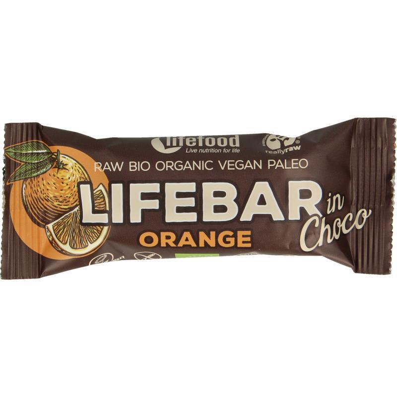 Lifebar Inchoco Orange Bio 40 Gram