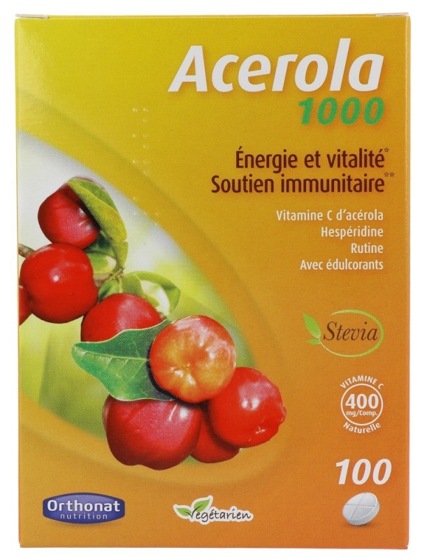 Acerola 1000 Vitamine C 100 Tabletten