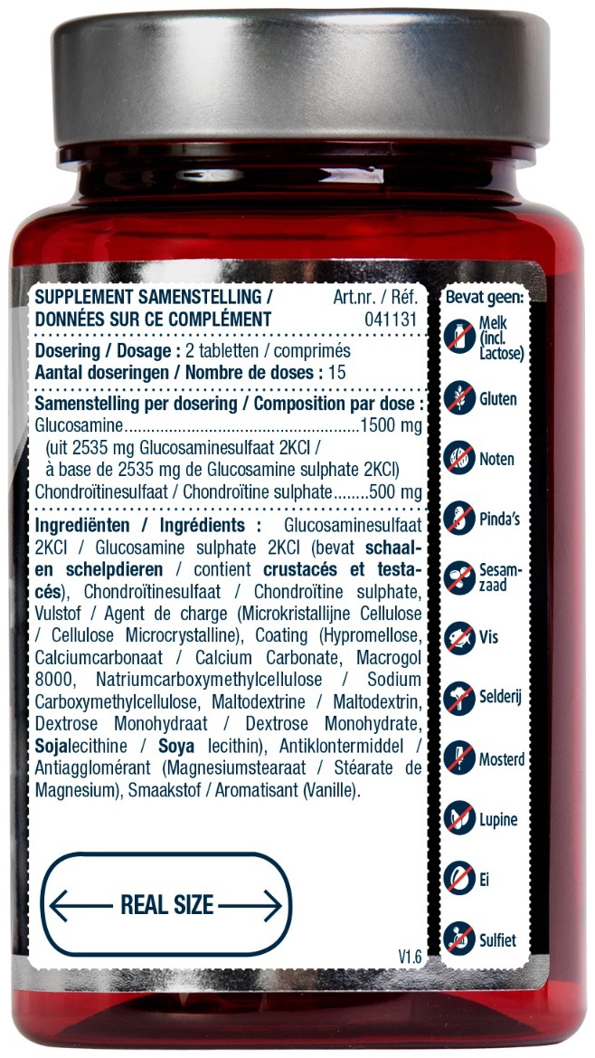 Lucovitaal Glucosamine Chondroitine 30 tabletten