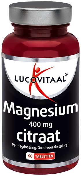 Lucovitaal Magnesium 400mg Citraat 60 tabletten
