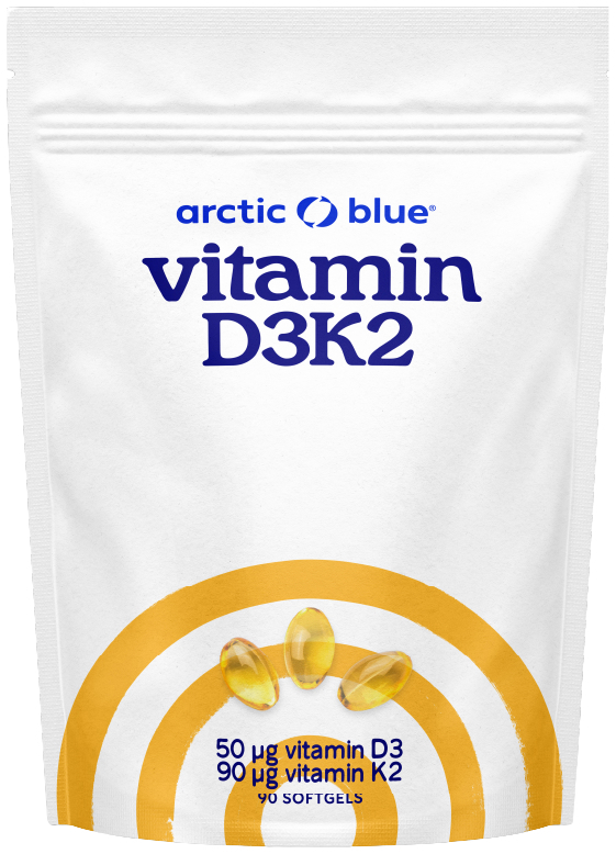 Arctic Blue Vitamine D3k2 90 capsules