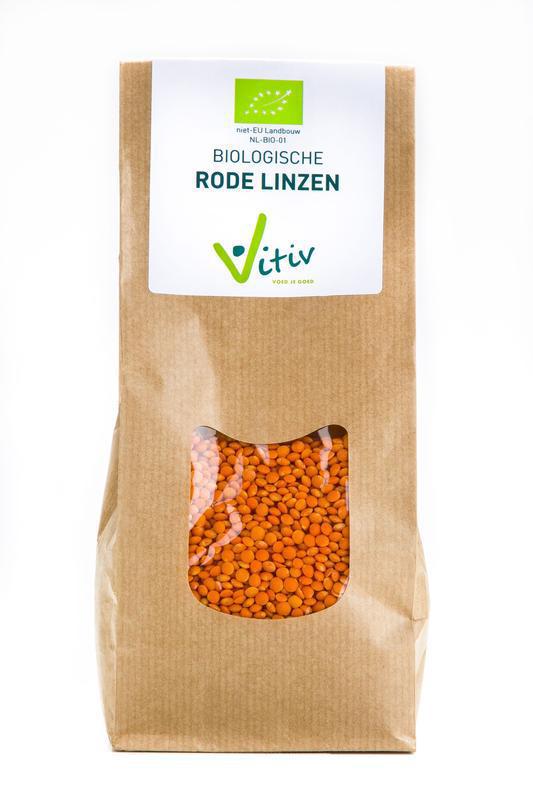Rode Linzen 500 Gram