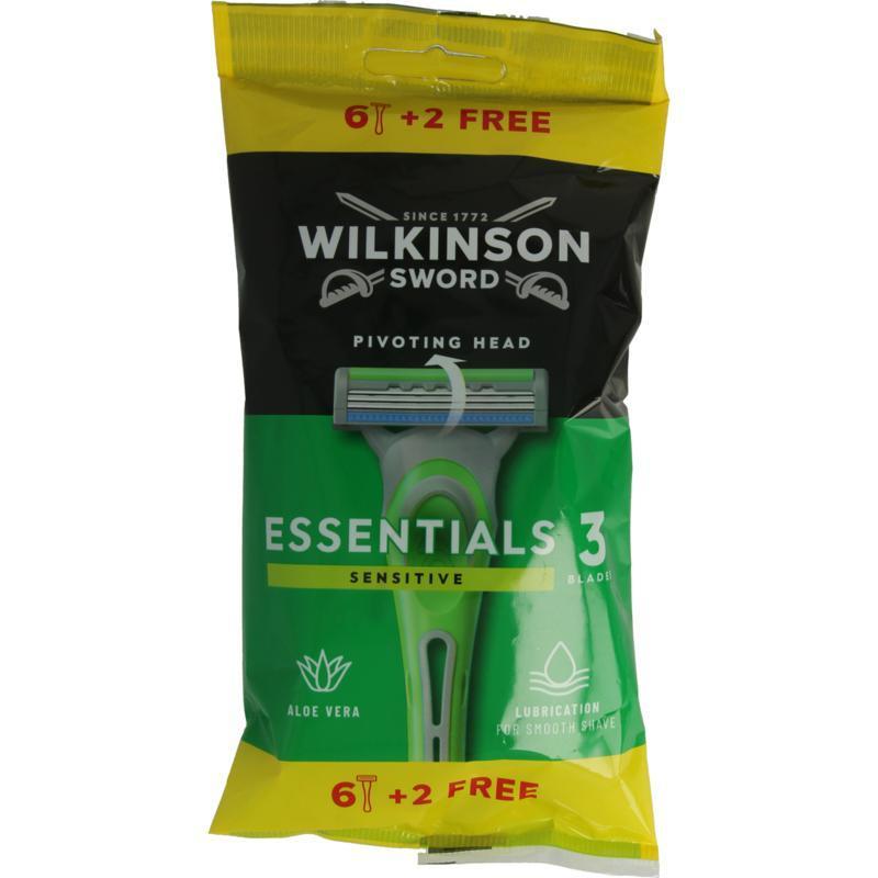 Essential Sensitive 6+2 Disposable 8st