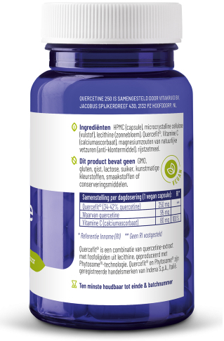 Vitakruid Quercetine 250 met Phytosome-technologie 60vc