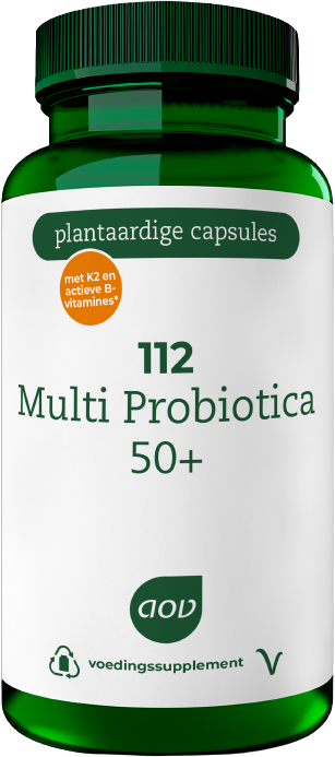 112 Multi Probiotica 50+ 60 vegacaps