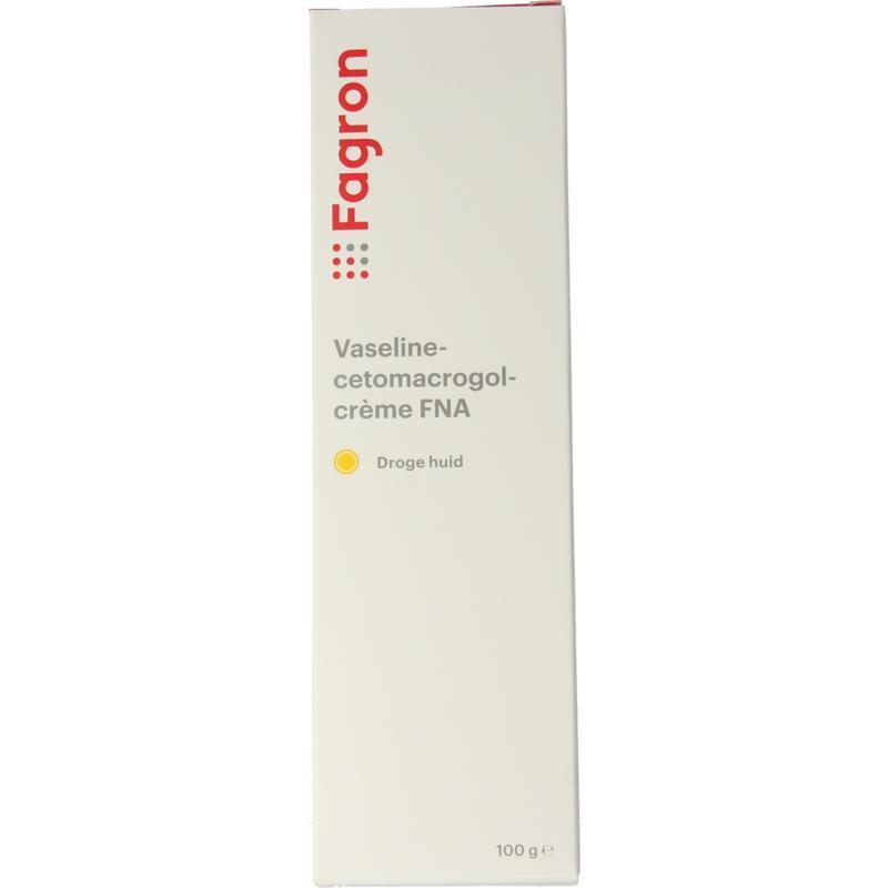 Vaselinecetomacrogol Creme FNA met Doos 100 G