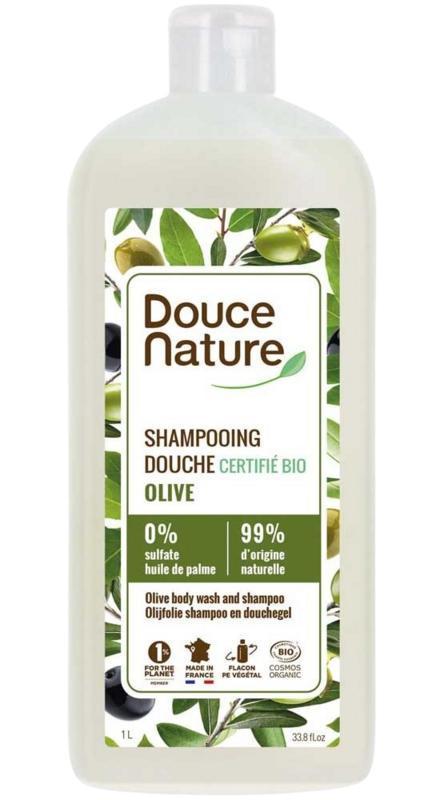 Douchegel & shampoo olijf bio 1000 ML