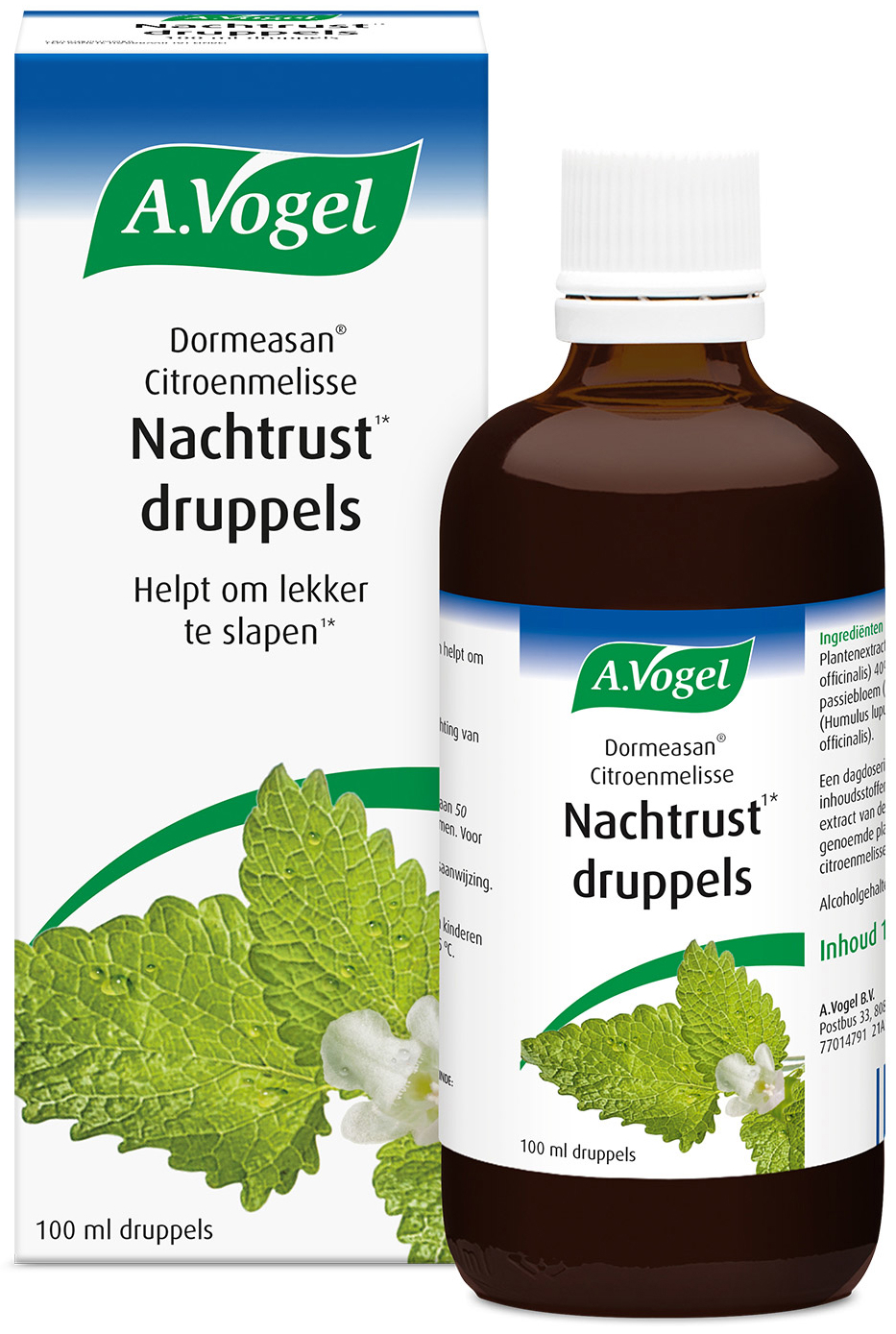 A.Vogel Dormeasan Citroenmelisse Nachtrust druppels 100ml