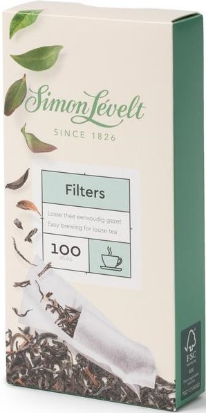Simon Levelt Theefilter 1 Kop Papier 100st