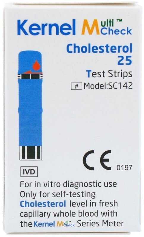 Testjezelf.nu Multicheck cholesterol teststrips 25st