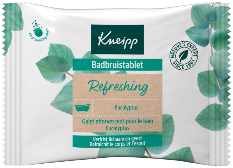 Badbruistablet Eucalyptus 80 Gram