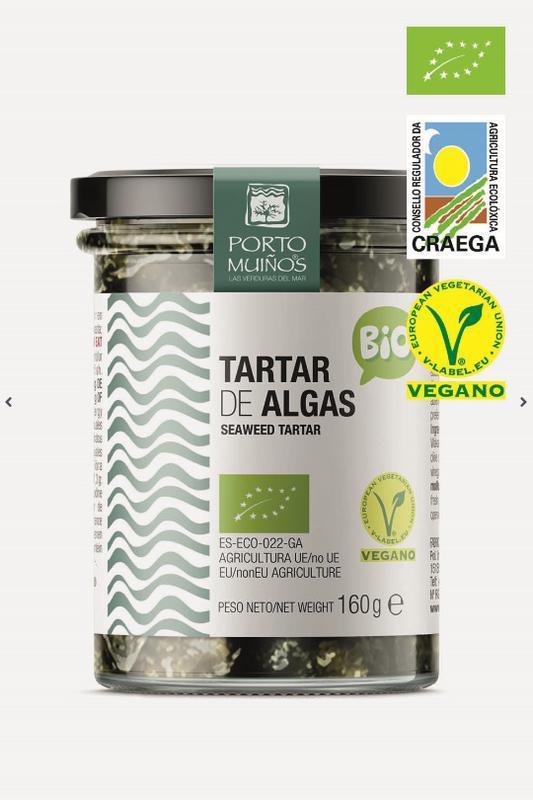 Porto Muinos Zeewier Spread Bio 160G