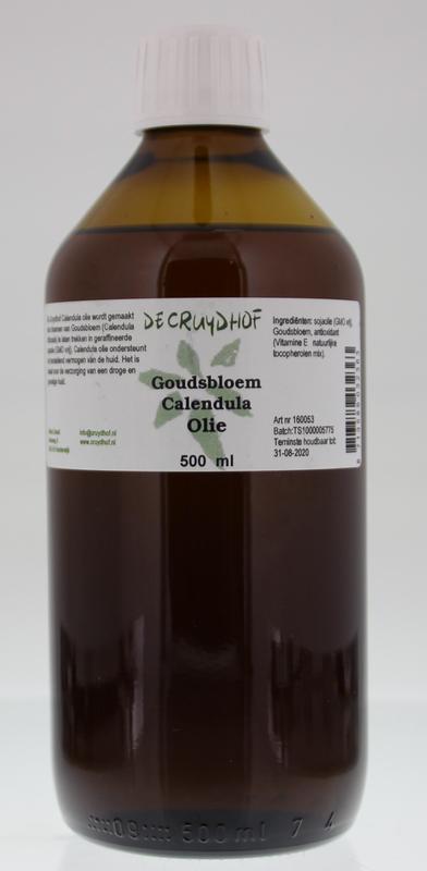 Goudsbloemolie (calendula) 500ml