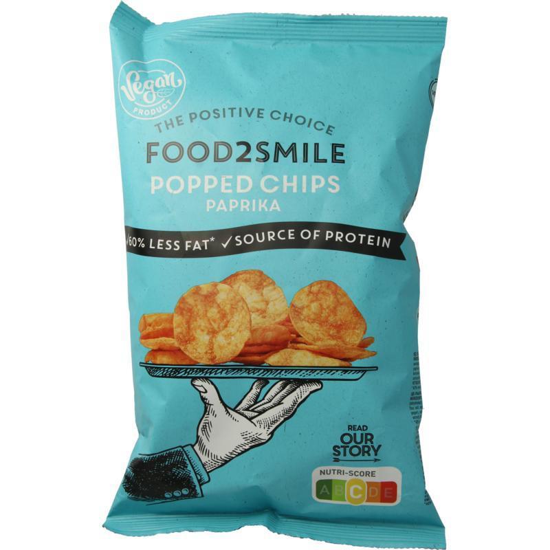 Popped chips paprika 90g