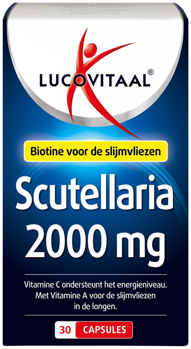 Lucovitaal Scutellaria 2000mg 30 Capsules 30caps