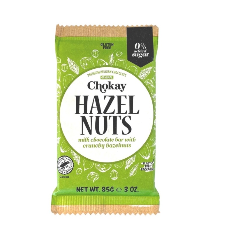 Melkchocolade Hazelnoot 85gr