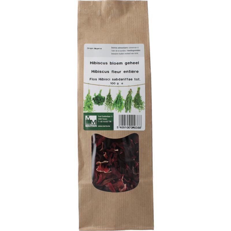 Hibiscus bloem geheel 100g