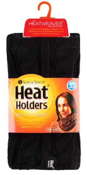 Ladies Neck Warmer Black 1st