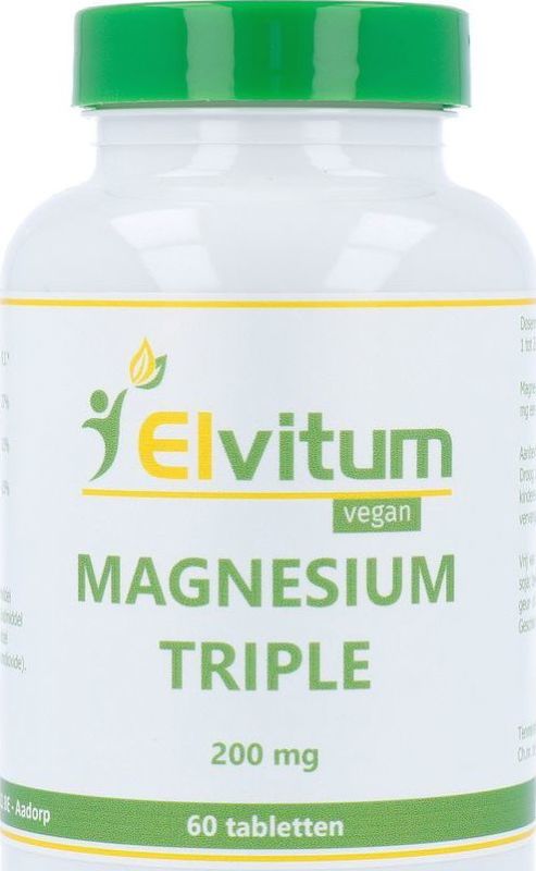 Elvitum Magnesium triple 200mg 60tb